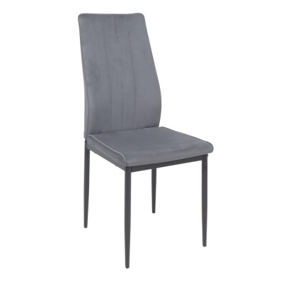 Стул OREO, темно-серый велюр HLR-21/черный